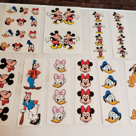 Disney Other - Disney Mrs. Grossmans strip lot Mickey Minnie